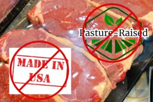 meat packages with labels that aren't technically true